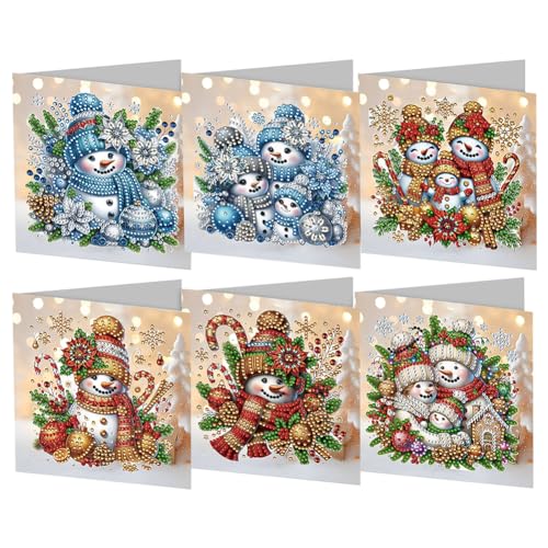 AMZLORD DIY Diamond Painting Grußkarten Diamant Painting Weihnachten Karten Weihnachtskarten Set mit Umschlag Strass Handwerk Grußkarte für Erwachsene, Urlaub, Freunde, Familie AMZLORD DIY Diamond Painting Grußkarten Diamant Painting Weihnachten Karten Weihnachtskarten Set mit Umschlag Strass Handwerk Grußkarte für Erwachsene, Urlaub, Freunde, Familie von AMZLORD
