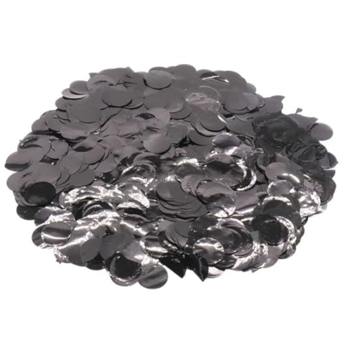 AMateschitz 100g Runde Konfetti Mehrfarbig Rund Punkte-Konfetti zum Gefüllte Luftballons Füllmaterial für Geburtstag Valentinstag Hochzeit Graduierung Feier Party Deko Schwarze runde Flocke AMateschitz 100g Runde Konfetti Mehrfarbig Rund Punkte-Konfetti zum Gefüllte Luftballons Füllmaterial für Geburtstag Valentinstag Hochzeit Graduierung Feier Party Deko Schwarze runde Flocke von AMateschitz
