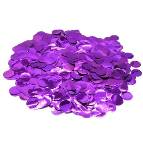 AMateschitz 100g Runde Konfetti Mehrfarbig Rund Punkte-Konfetti zum Gefüllte Luftballons Füllmaterial für Geburtstag Valentinstag Hochzeit Graduierung Feier Party Deko Violette runde Flocke AMateschitz 100g Runde Konfetti Mehrfarbig Rund Punkte-Konfetti zum Gefüllte Luftballons Füllmaterial für Geburtstag Valentinstag Hochzeit Graduierung Feier Party Deko Violette runde Flocke von AMateschitz