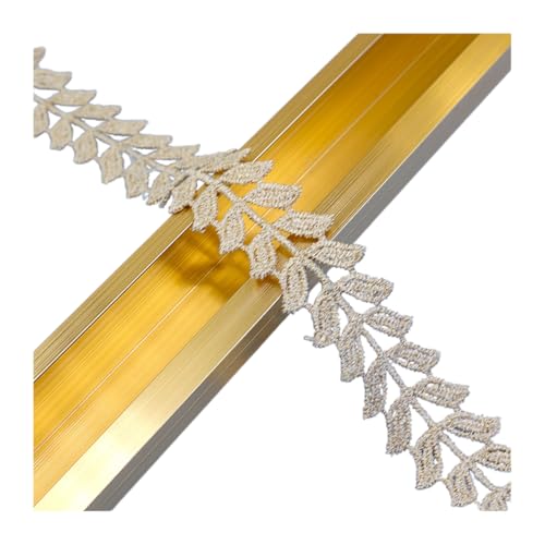 AMateschitz Blumen Spitzenband Gold Seide Skelett Blumenband Jacquard Stickerei Borten Bänder Hohle Florale Spitzenborte Dekoband Für Nähe Kleidung Hochzeitskleid Vorhang DIY Blätter 15 Yard AMateschitz Blumen Spitzenband Gold Seide Skelett Blumenband Jacquard Stickerei Borten Bänder Hohle Florale Spitzenborte Dekoband Für Nähe Kleidung Hochzeitskleid Vorhang DIY Blätter 15 Yard von AMateschitz