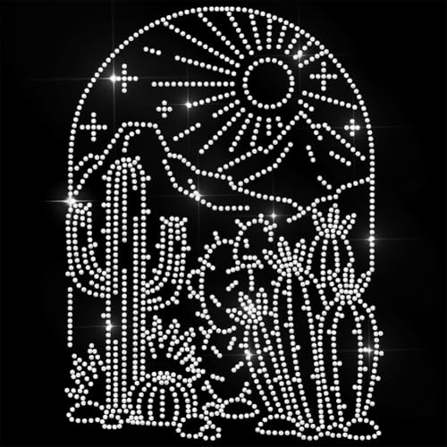 ANATTASOUL Bügeleisen Auf Strass Transfer Aufkleber Bügelaufkleber Kaktus Bügelbilder für Textilien Glitzer Strass Für Kleidung Hut Tragetasche DIY Kunsthandwerk Geschenke Festival ANATTASOUL Bügeleisen Auf Strass Transfer Aufkleber Bügelaufkleber Kaktus Bügelbilder für Textilien Glitzer Strass Für Kleidung Hut Tragetasche DIY Kunsthandwerk Geschenke Festival von ANATTASOUL