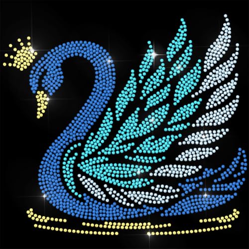 ANATTASOUL Bügeleisen Auf Strass Transfer Aufkleber Bügelaufkleber Schwan Bügelbilder für Textilien Glitzer Strass Für Kleidung Hut Tragetasche DIY Kunsthandwerk Geschenke Festival ANATTASOUL Bügeleisen Auf Strass Transfer Aufkleber Bügelaufkleber Schwan Bügelbilder für Textilien Glitzer Strass Für Kleidung Hut Tragetasche DIY Kunsthandwerk Geschenke Festival von ANATTASOUL