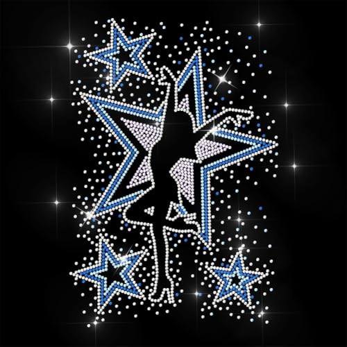 ANATTASOUL Bügeleisen Auf Strass Transfer Aufkleber Bügelaufkleber Tanz Sterne Bügelbilder für Textilien Glitzer Strass Für Kleidung Hut Tragetasche DIY Kunsthandwerk Geschenke Festival ANATTASOUL Bügeleisen Auf Strass Transfer Aufkleber Bügelaufkleber Tanz Sterne Bügelbilder für Textilien Glitzer Strass Für Kleidung Hut Tragetasche DIY Kunsthandwerk Geschenke Festival von ANATTASOUL