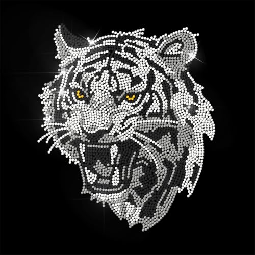 ANATTASOUL Bügeleisen Auf Strass Transfer Aufkleber Bügelaufkleber Weißer Tiger Bügelbilder für Textilien Glitzer Strass Für Kleidung Hut Tragetasche DIY Kunsthandwerk Geschenke Festival ANATTASOUL Bügeleisen Auf Strass Transfer Aufkleber Bügelaufkleber Weißer Tiger Bügelbilder für Textilien Glitzer Strass Für Kleidung Hut Tragetasche DIY Kunsthandwerk Geschenke Festival von ANATTASOUL