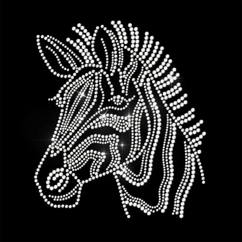 ANATTASOUL Bügeleisen Auf Strass Transfer Aufkleber Bügelaufkleber Zebra Bügelbilder für Textilien Glitzer Strass Für Kleidung Hut Tragetasche DIY Kunsthandwerk Geschenke Festival ANATTASOUL Bügeleisen Auf Strass Transfer Aufkleber Bügelaufkleber Zebra Bügelbilder für Textilien Glitzer Strass Für Kleidung Hut Tragetasche DIY Kunsthandwerk Geschenke Festival von ANATTASOUL
