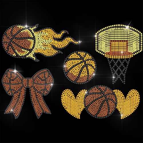 ANATTASOUL Bügeleisen Auf Strass Transfer Aufkleber Bügelaufkleber Basketball-Thema Bügelbilder für Textilien Glitzer Strass Für Kleidung Hut Tragetasche DIY Kunsthandwerk Geschenke Festival ANATTASOUL Bügeleisen Auf Strass Transfer Aufkleber Bügelaufkleber Basketball-Thema Bügelbilder für Textilien Glitzer Strass Für Kleidung Hut Tragetasche DIY Kunsthandwerk Geschenke Festival von ANATTASOUL