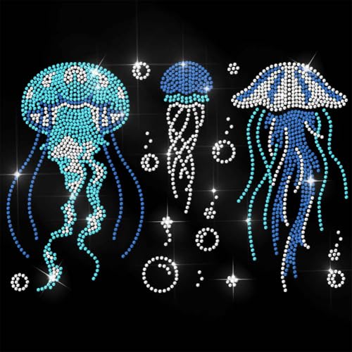 ANATTASOUL Bügeleisen Auf Strass Transfer Aufkleber Kristall Bügelaufkleber das Qualle Hotfix Bling Strass Patch Für Kleidung Hut Tragetasche DIY Kunsthandwerk Geschenke Festival ANATTASOUL Bügeleisen Auf Strass Transfer Aufkleber Kristall Bügelaufkleber das Qualle Hotfix Bling Strass Patch Für Kleidung Hut Tragetasche DIY Kunsthandwerk Geschenke Festival von ANATTASOUL