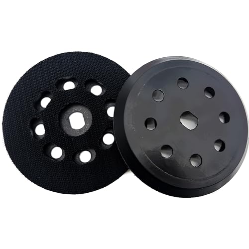 Schleifteller 125 Klett 125 mm Schleifteller mit 8 Löchern Polierteller 125mm Klett Kompatibel mit Black & Decker BD190 KA190E SPEC375 Schleifer, Klett-Ersatz-Schleifteller Schleifteller 125 Klett 125 mm Schleifteller mit 8 Löchern Polierteller 125mm Klett Kompatibel mit Black & Decker BD190 KA190E SPEC375 Schleifer, Klett-Ersatz-Schleifteller von ANBOO