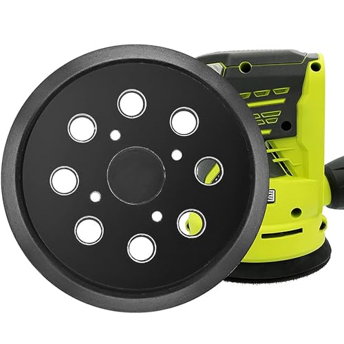 Schleifteller 125 mm Klett Stützteller für Bosch, Schleifplatte 125 mm mit Klett für Dewalt, Zubehör für Exzenterschleifer PEX 300/400 AE / 4000 AE/Advanced, DWE6423, DWE6421 von ANBOO
