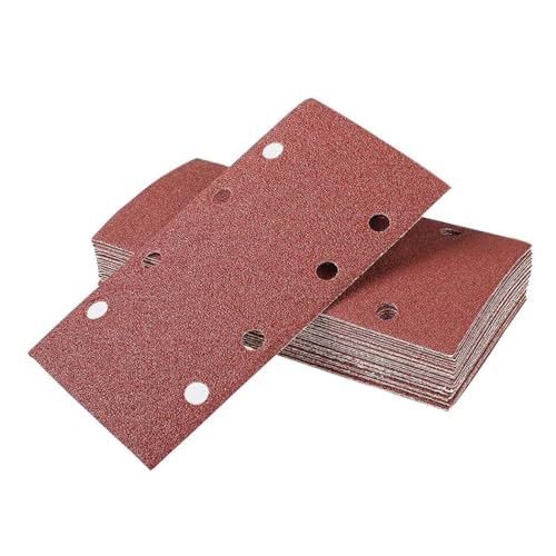 Schleifpapier Schwingschleifer, 35 Stück Schleifpapier 93x185 mm Klett Schleifstreifen 8 Löcher Sandpapier mit Klett 40 60 80 120 240 Körnung für Zubehör Schwingschleifer Multischleifer Schleifpapier Schwingschleifer, 35 Stück Schleifpapier 93x185 mm Klett Schleifstreifen 8 Löcher Sandpapier mit Klett 40 60 80 120 240 Körnung für Zubehör Schwingschleifer Multischleifer von ANBOWEI