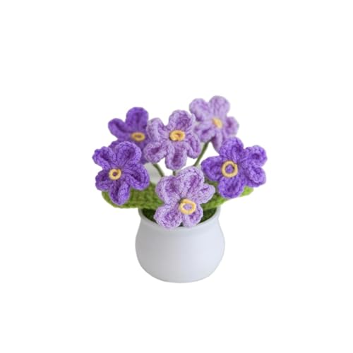 ANCEOMU Künstliche Häkelblumen, handgefertigte gestrickte Blumenarrangements für Heimdekoration, Hochzeitsstrauß, Tafelaufsatz, Geschenk für Muttertag, Geburtstag, Jahrestag, Küche, Schreibtisch ANCEOMU Künstliche Häkelblumen, handgefertigte gestrickte Blumenarrangements für Heimdekoration, Hochzeitsstrauß, Tafelaufsatz, Geschenk für Muttertag, Geburtstag, Jahrestag, Küche, Schreibtisch von ANCEOMU