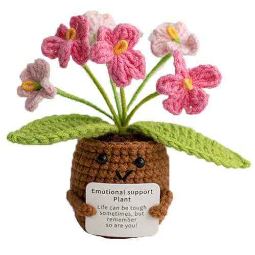 ANCEOMU Künstliche Häkelblumen, handgefertigte gestrickte Blumenarrangements für Heimdekoration, Hochzeitsstrauß, Tafelaufsatz, Geschenk für Muttertag, Geburtstag, Jahrestag, Küche, Schreibtisch ANCEOMU Künstliche Häkelblumen, handgefertigte gestrickte Blumenarrangements für Heimdekoration, Hochzeitsstrauß, Tafelaufsatz, Geschenk für Muttertag, Geburtstag, Jahrestag, Küche, Schreibtisch von ANCEOMU