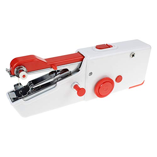 ANCLLO Mini-Nähmaschine, handlich, schnurlos, tragbare Nähmaschine, Mini-Nähmaschine für Kinderkleidung, Zuhause, DIY-Zubehör von ANCLLO