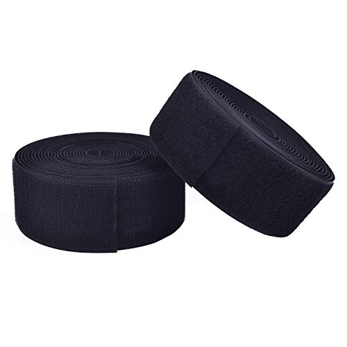 ANDERK 5CM x 6M Nichtklebendes Klettband zum Nähen Klettverschluss zum Nähen Klett Kabelbinder, Schwarz ANDERK 5CM x 6M Nichtklebendes Klettband zum Nähen Klettverschluss zum Nähen Klett Kabelbinder, Schwarz von ANDERK