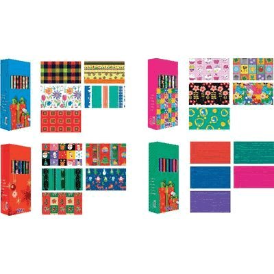 Andina 1016002 Geschenkpapier, 2 x 0,70 m, Weihnachtsdesign Andina 1016002 Geschenkpapier, 2 x 0,70 m, Weihnachtsdesign von ANDINA