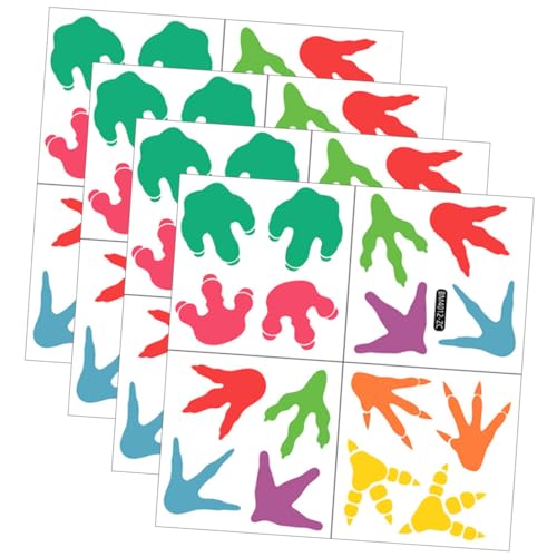 ANDRESLAD Realistische Dinosaurier-fußabdrücke Bodenaufkleber Dinosaurier Boden Abziehbilder Für Kinder Spielzimmer Einfach Abziehen Zufällige Stil ANDRESLAD Realistische Dinosaurier-fußabdrücke Bodenaufkleber Dinosaurier Boden Abziehbilder Für Kinder Spielzimmer Einfach Abziehen Zufällige Stil von ANDRESLAD