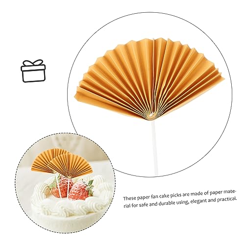 ANDRESLAD 16 Stück Teiliges Papierfächer Cake Picks Tortendeko für Geburtstag Hochzeit und Party Stabile Papierqualität Kreative Cupcake Topper für Festliche Feiern und Fotosessions ANDRESLAD 16 Stück Teiliges Papierfächer Cake Picks Tortendeko für Geburtstag Hochzeit und Party Stabile Papierqualität Kreative Cupcake Topper für Festliche Feiern und Fotosessions von ANDRESLAD