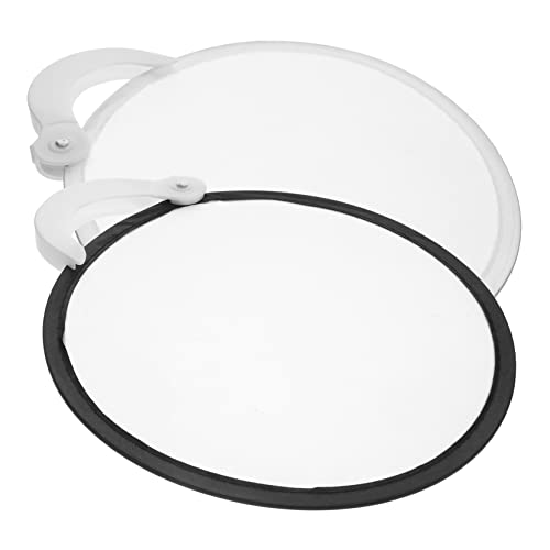 ANDRESLAD 2 Stück Faltbarer Handfächer Rund mit Griff Sommerlicher Tragbarer Fächer für Hochzeit Geburtstag Party Dekoration DIY Blank Design Leicht Zusammenklappbar ANDRESLAD 2 Stück Faltbarer Handfächer Rund mit Griff Sommerlicher Tragbarer Fächer für Hochzeit Geburtstag Party Dekoration DIY Blank Design Leicht Zusammenklappbar von ANDRESLAD