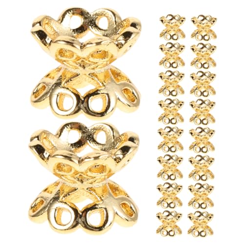 ANDRESLAD 50 Stück Hohlarmbandzubehör armband zubehör Perlenendkappen für Armbänder Schmuckzubehör Perlenkappen selber machen Perlen für Schmuckhersteller Endkappen aus Metall Kupfer Golden ANDRESLAD 50 Stück Hohlarmbandzubehör armband zubehör Perlenendkappen für Armbänder Schmuckzubehör Perlenkappen selber machen Perlen für Schmuckhersteller Endkappen aus Metall Kupfer Golden von ANDRESLAD