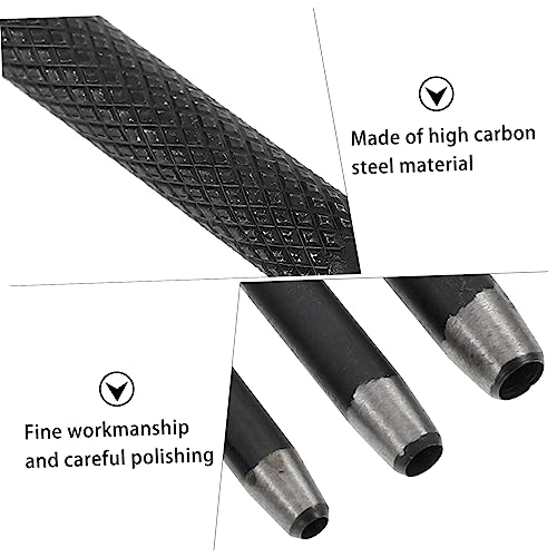 ANDRESLAD 6 Stück Teiliges Lederlochstanzer Industriell Schwarzer Hohlstanzer Handpoliert Verschiedene DIY Lederwerkzeug für Gürtel Handwerk Modellbau und Reparatur ANDRESLAD 6 Stück Teiliges Lederlochstanzer Industriell Schwarzer Hohlstanzer Handpoliert Verschiedene DIY Lederwerkzeug für Gürtel Handwerk Modellbau und Reparatur von ANDRESLAD