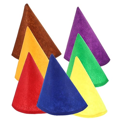 ANDRESLAD 7st Partyhut Cosplay-kostümzubehör Kappen Halloween-zwerghüte Gnome Kostüm Requisite Zwergen-kopfbedeckung Gnomenmütze Partyhüte Gnom Kostüm Geburtstag Filzhut Filzstoff ANDRESLAD 7st Partyhut Cosplay-kostümzubehör Kappen Halloween-zwerghüte Gnome Kostüm Requisite Zwergen-kopfbedeckung Gnomenmütze Partyhüte Gnom Kostüm Geburtstag Filzhut Filzstoff von ANDRESLAD
