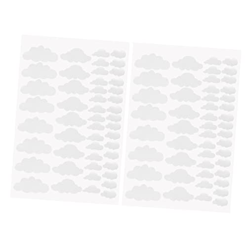 ANDRESLAD 96Stücke Wolken Wandaufkleber für Kinderzimmer Selbstklebende PVC Wandtattoos Verschiedenen Dekorationsaccessoires für Kindergarten und Kinderzimmergestaltung ANDRESLAD 96Stücke Wolken Wandaufkleber für Kinderzimmer Selbstklebende PVC Wandtattoos Verschiedenen Dekorationsaccessoires für Kindergarten und Kinderzimmergestaltung von ANDRESLAD