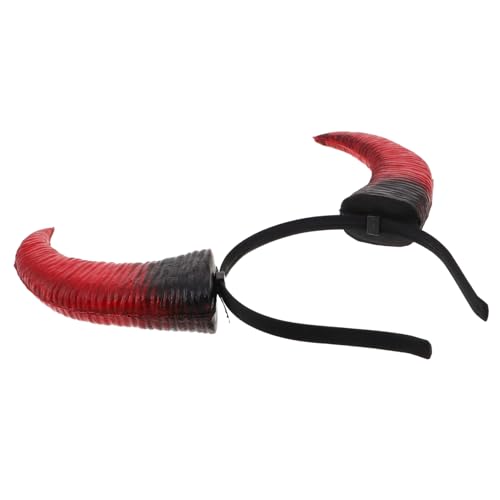 ANDRESLAD Devil Headband mit Realistischen Hörnern Halloween Haarreif für Damen und Herren Vielseitiges Cosplay Accessoire für Teufels Tierkostüme Rotes und Schwarzes Hörner-design für ANDRESLAD Devil Headband mit Realistischen Hörnern Halloween Haarreif für Damen und Herren Vielseitiges Cosplay Accessoire für Teufels Tierkostüme Rotes und Schwarzes Hörner-design für von ANDRESLAD