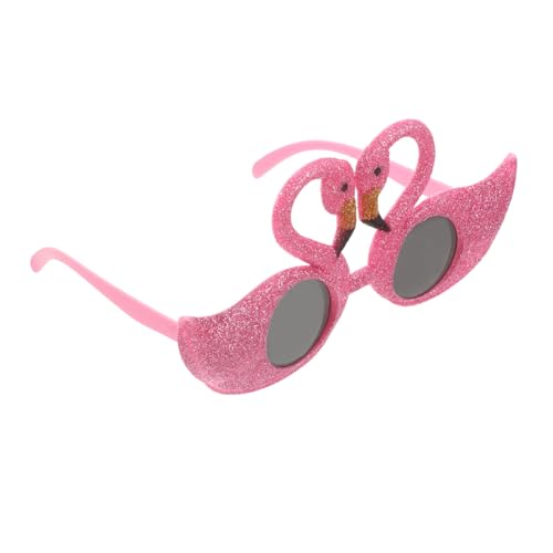 ANDRESLAD Flamingo Brille Lustige Sonnenbrille Kostümbrille Strand Party Brille Kunststoff Brille Leichte Party Brille Neuartige Party Brille Party Brille Brille Foto Requisite von ANDRESLAD