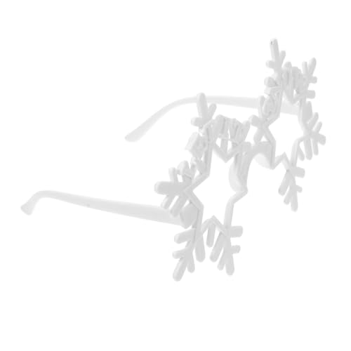 ANDRESLAD Randlose Schneeflockenbrille Partybrille Leichtes Hollow-design Fotorequisite für Festliche Events und Karneval Geeignet ANDRESLAD Randlose Schneeflockenbrille Partybrille Leichtes Hollow-design Fotorequisite für Festliche Events und Karneval Geeignet von ANDRESLAD