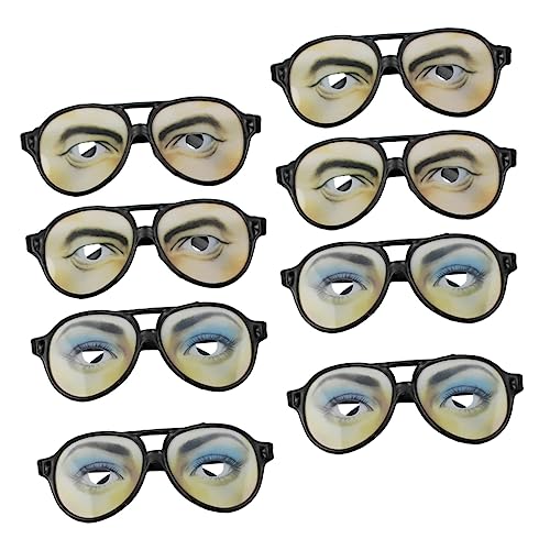 ANDRESLAD Teiliges Set Lustige Partybrillen mit Bedruckten Augenmotiven Unisex Spaßbrille aus Robustem Verkleidungs und Streichbrillen für Halloween Geburtstage Hochzeiten und Casual Partys ANDRESLAD Teiliges Set Lustige Partybrillen mit Bedruckten Augenmotiven Unisex Spaßbrille aus Robustem Verkleidungs und Streichbrillen für Halloween Geburtstage Hochzeiten und Casual Partys von ANDRESLAD