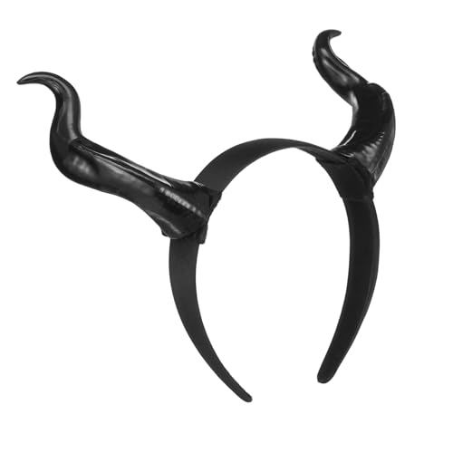 ANDRESLAD Teufelshörner Haarreif Damen Leichtes Horn Headpiece Halloween Karneval Party Cosplay Accessoire Eerie Design Bequemer Dämon Stirnband Für Kostüm Bühne ANDRESLAD Teufelshörner Haarreif Damen Leichtes Horn Headpiece Halloween Karneval Party Cosplay Accessoire Eerie Design Bequemer Dämon Stirnband Für Kostüm Bühne von ANDRESLAD