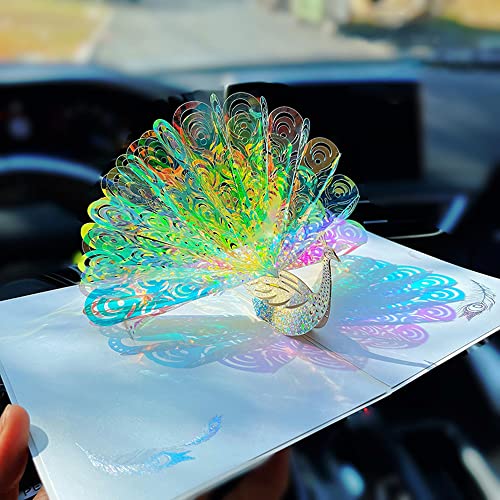 3D Pop-Up Geburtstagskarte,Schillernder Pfau,Valentinstagskarte,Romantische und Warme Karte für Geburtstag,Hochzeit,Jubiläum,Engagement,Klappkarte mit Umschlag 3D Pop-Up Geburtstagskarte,Schillernder Pfau,Valentinstagskarte,Romantische und Warme Karte für Geburtstag,Hochzeit,Jubiläum,Engagement,Klappkarte mit Umschlag von ANEWISH