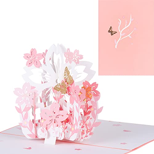 3D Pop-Up Geburtstagskarte,Valentinstagskarte für Verliebte,Familie und Freunde, Rosa Blumenkorb,Romantische und Warme Karte für Geburtstag,Hochzeit,Jubiläum,Engagement,Klappkarte mit Umschlag 3D Pop-Up Geburtstagskarte,Valentinstagskarte für Verliebte,Familie und Freunde, Rosa Blumenkorb,Romantische und Warme Karte für Geburtstag,Hochzeit,Jubiläum,Engagement,Klappkarte mit Umschlag von ANEWISH