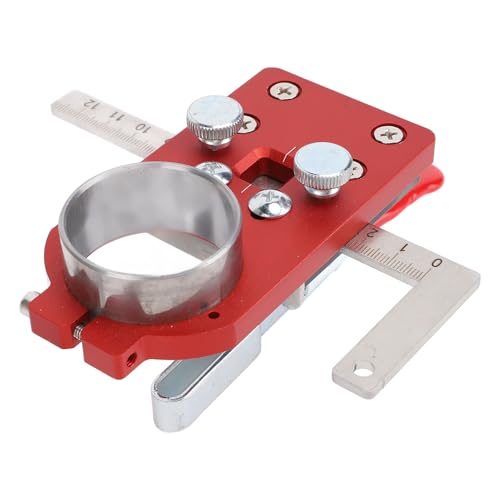 35 Mm Verdeckter Scharnierschatz, Aluminiumlegierschrank -Türbohranleitung mit Lochöffner L Lineal Schnellklemme Puncher Bohrer, Einstellbar für Schränkescharniere, Stabil 35 Mm Verdeckter Scharnierschatz, Aluminiumlegierschrank -Türbohranleitung mit Lochöffner L Lineal Schnellklemme Puncher Bohrer, Einstellbar für Schränkescharniere, Stabil von ANGGREK