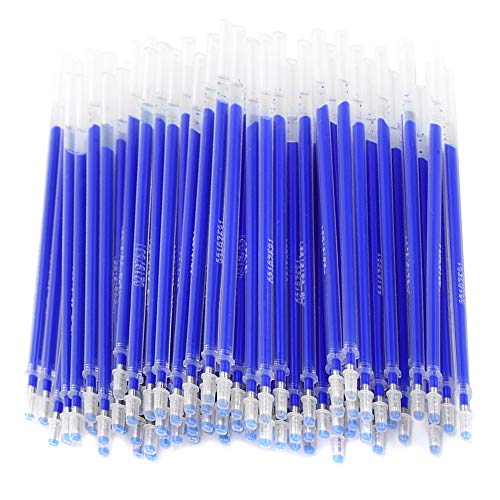 ANGGREK Löschbare Stift Nachfüllungen, Blau Hohe Temperatur Verschwinden Stift Nachfüllungsempfindlichkeitsempfindlichkeit Nachfüllungen Bulk Leder -Kleidungsstück Marker Nähwerkzeug von ANGGREK