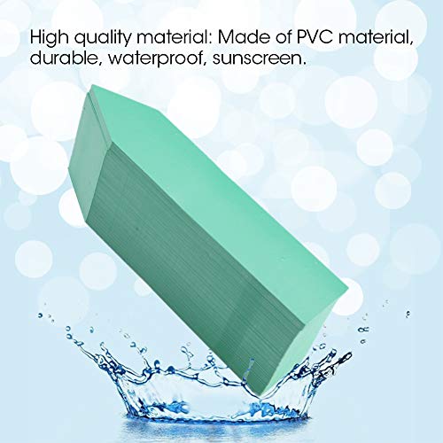 ANGGREK Pflanzensamenbezeichnungen Gartenmarkierungen Sämlings -Tags 100 PCs Multicolor PVC Wasserdichte Sonnenschutzmittel Wiederverwendbar für die Pflanzenidentifikation mit Weißem Rosa Grün Gelb von ANGGREK