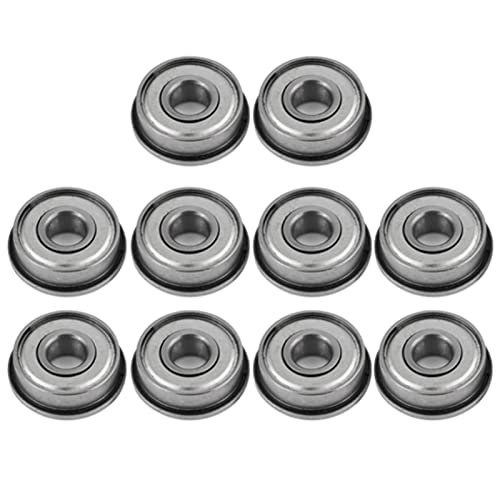 10er-Pack F608Z Geschirmte Miniaturkugellager aus Edelstahl Mit Flansch, 8 X 22 X 7 Mm, Präzisionslager Für Geringe Geräuschentwicklung Und Hohe Geschwindigkeit Bei Hobbyprojekten, Instrumenten Und Sp 10er-Pack F608Z Geschirmte Miniaturkugellager aus Edelstahl Mit Flansch, 8 X 22 X 7 Mm, Präzisionslager Für Geringe Geräuschentwicklung Und Hohe Geschwindigkeit Bei Hobbyprojekten, Instrumenten Und Sp von ANKROYU