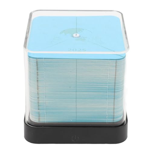 3D-Notizblock, handgerissen, Erde, 2025, Kalender, Papierschnitzkunst, Notizblock für, Schreibtischation, Premium-Papier, Kunststoff, 610 g (Blau) von ANKROYU