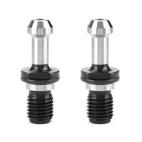 ANKROYU 2 PCs BT40 45 -Grad -Pull -Bolzen, Kohlenstoffstahl -Pull -Bolzen -Werkzeughalter, genaue Gewinde CNC -Fräser -Retentions für Fräsmaschinenzubehör von ANKROYU