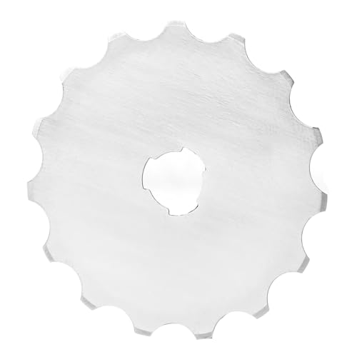 ANKROYU 5er-Pack 45-mm-Häkelkanten-Übersprungsklingen, perforierte rotierende Klingen, perforierende Ersatzklingen zum Perforieren von Papier, Vliesstoff, Scrapbooking ANKROYU 5er-Pack 45-mm-Häkelkanten-Übersprungsklingen, perforierte rotierende Klingen, perforierende Ersatzklingen zum Perforieren von Papier, Vliesstoff, Scrapbooking von ANKROYU