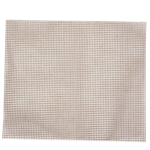 ANKROYU BBQ Grillmatten 3pcs wiederverwendbare nicht hitzebeständige Grill -Mesh -Pads für Gaskohle Elektrische Grill -Raucher -Kochzubehör Ptfe Brown 30x40 cm 33x40 cm 36x42cm (Brown 30 * 40 cm) von ANKROYU