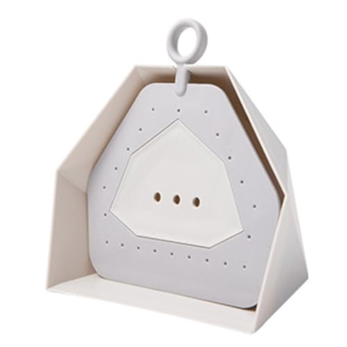 ANKROYU Esstisch -Schaber -Staubpan Set Mehrzwecke Effiziente flexible, leichte tragbare Kunststoffspatel für Esstisch Schreibtisch (Dunkelgrün) (Grau) von ANKROYU