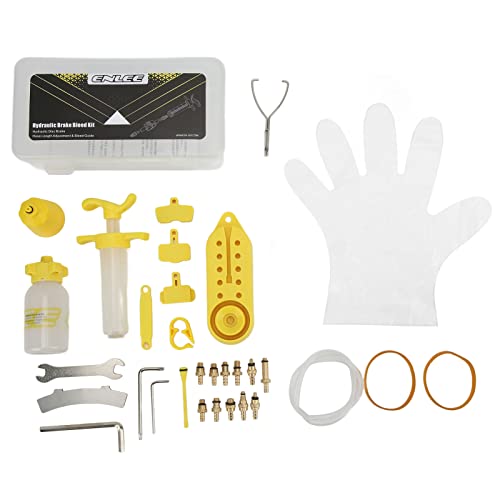 ANKROYU Fahrradbremsblutungs -Kit Hochstärke professionelle Hydraulik -Scheibenbremsölblutungswerkzeuge für Magura Mountain Bike Bremsbremsreparatur mit Metallanschlüssen und Pre ANKROYU Fahrradbremsblutungs -Kit Hochstärke professionelle Hydraulik -Scheibenbremsölblutungswerkzeuge für Magura Mountain Bike Bremsbremsreparatur mit Metallanschlüssen und Pre von ANKROYU