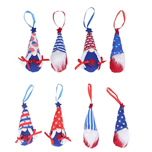 ANKROYU Independence Day GNOME Doll patriotische Plüsch gesichtsloser Zwergpuppen -Set von 8 für Home Party ation Amerikanische Feiertag Ornamente ANKROYU Independence Day GNOME Doll patriotische Plüsch gesichtsloser Zwergpuppen -Set von 8 für Home Party ation Amerikanische Feiertag Ornamente von ANKROYU