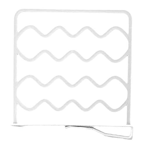 ANKROYU Kleiderschrankregal -Trenner Multipurpose Stylish Compact Organizer Partition Board für Garderobe Schrankbuchhandel Kunststoff 150g (Weiß) von ANKROYU