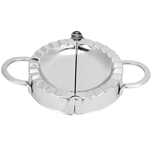 ANKROYU Knödel Maker Wrapper 304 Edelstahl Professionell professionell Knödel Schimmelpilze Pressewerkzeug für hausgemachte Knödel Ravioli Pierogi Schnell Easy Kitchen Gadget Spülm (S) (M) (L) von ANKROYU