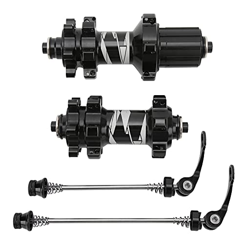 ANKROYU M8000 24 Löcher gerade ziehen Mountainbike-Legierung NBK vollständig versiegelt Hochleistungs-Fahrrad nabe für Trail Riding AL7075T6 CNC Präzisions prozess Schnell spanne (Schwarz) von ANKROYU