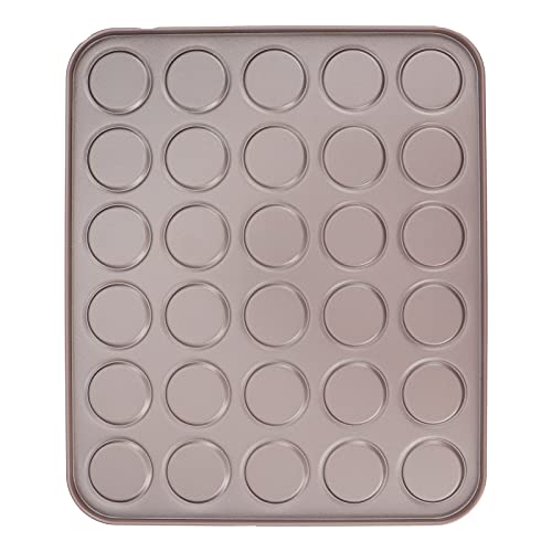 ANKROYU Non -Stick Backpfanne professionelle Hochleistungs -Aluminium -Legierung Backware Set für Heimküchenbäckereien für Kuchen Kekse Muffins und haltbarer rostfreier einfach sa (30-fache von ANKROYU