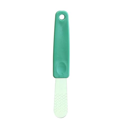 ANKROYU Professioneller Knödel Füllungslöffel transparent grünes Anti -Slip -Wonton Ravioli Füllung Rührendes Küchenwerkzeug für Heimköche Food Grade PP PC Material 15,5 cm Länge von ANKROYU