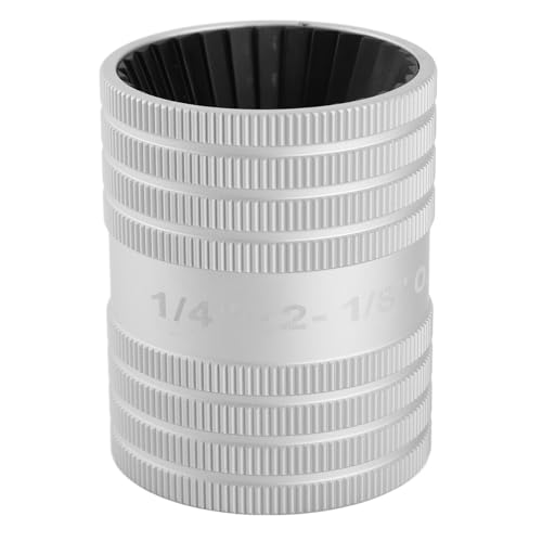 ANKROYU Professionelles Innen -Außenrohr -Reibahnen -Aluminium -Legierungs -Rohrleitungswerkzeug für Edelstahl -Rohre, die glatte Finishing Industrial Grade Plumbing -Werkzeug abgr (L) von ANKROYU